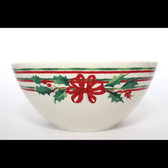 LENOX HOME FOR THE HOLIDAY 7in SERVING BOWL - Picture 1 of 4